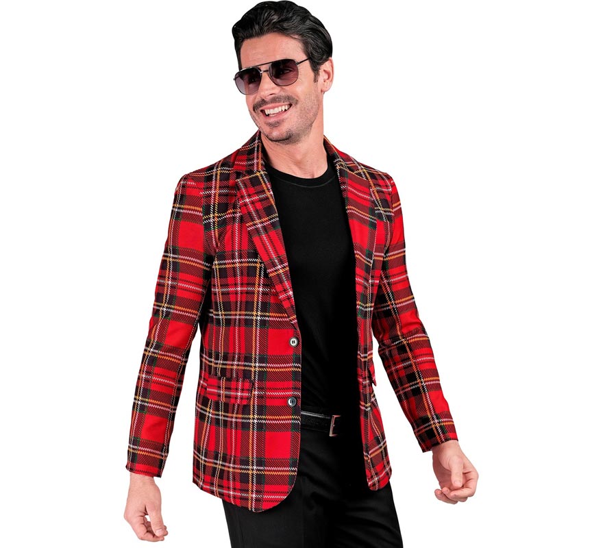 Translation missing: pt-PT.Chaqueta de Moda Fiesta rojo para hombre