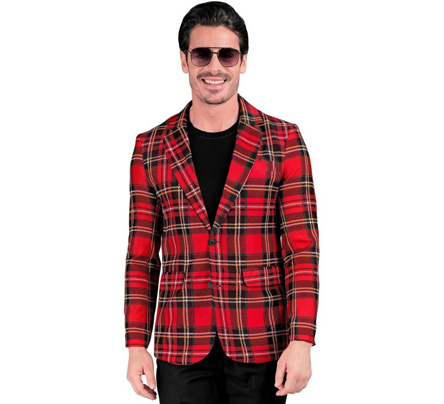 Translation missing: pt-PT.Chaqueta de Moda Fiesta rojo para hombre