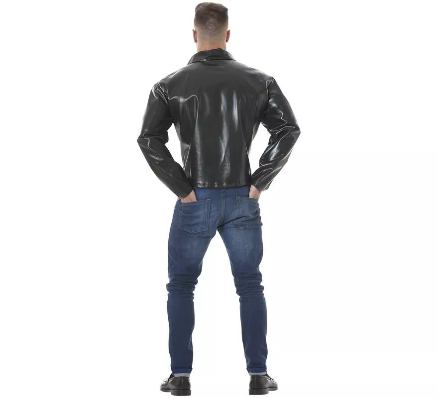 Translation missing: pt-PT.Chaqueta de Motorista o de Rockero negra para hombre