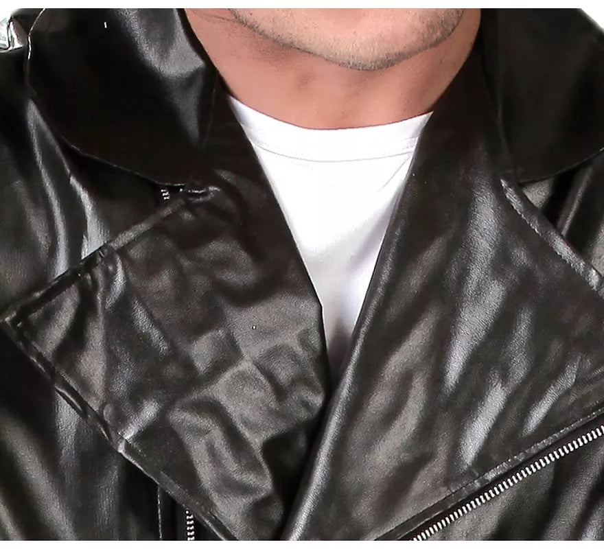 Translation missing: pt-PT.Chaqueta de Motorista o de Rockero negra para hombre