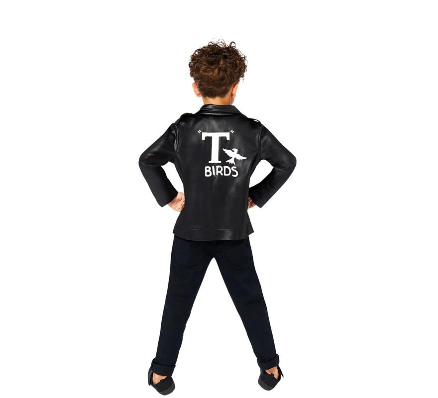 Translation missing: pt-PT.Chaqueta de T-Birds de Grease para niño