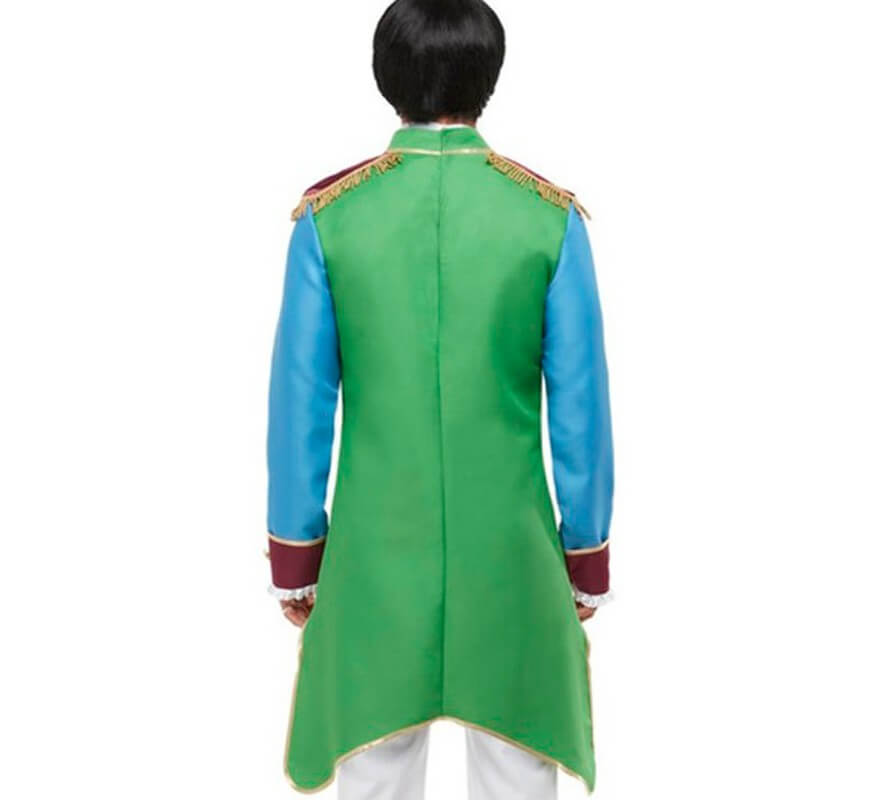Translation missing: pt-PT.Chaqueta Larga Años 70 Verde y Morada para hombre