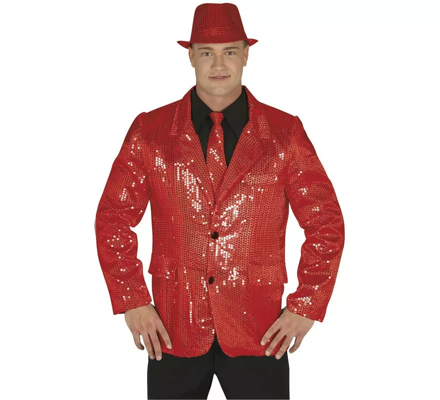 Translation missing: pt-PT.Chaqueta Lentejuelas Roja