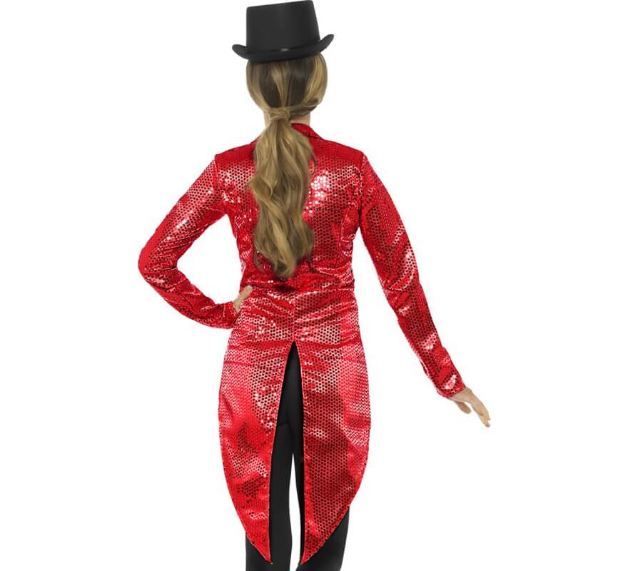 Translation missing: pt-PT.Chaqueta Roja con lentejuelas para mujer