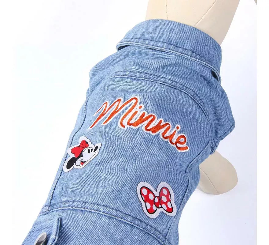 Translation missing: pt-PT.Chaqueta Vaquera para Perros de Minnie Mouse