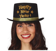 Feliz Ano Novo Cartola Preta