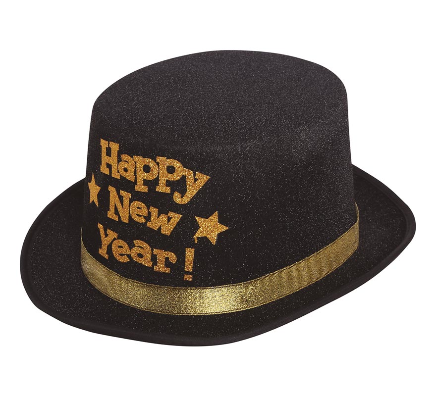 Translation missing: pt-PT.Chistera de Happy New Year Negro