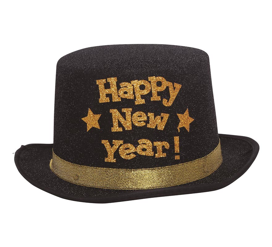 Chistera de Happy New Year Negro
