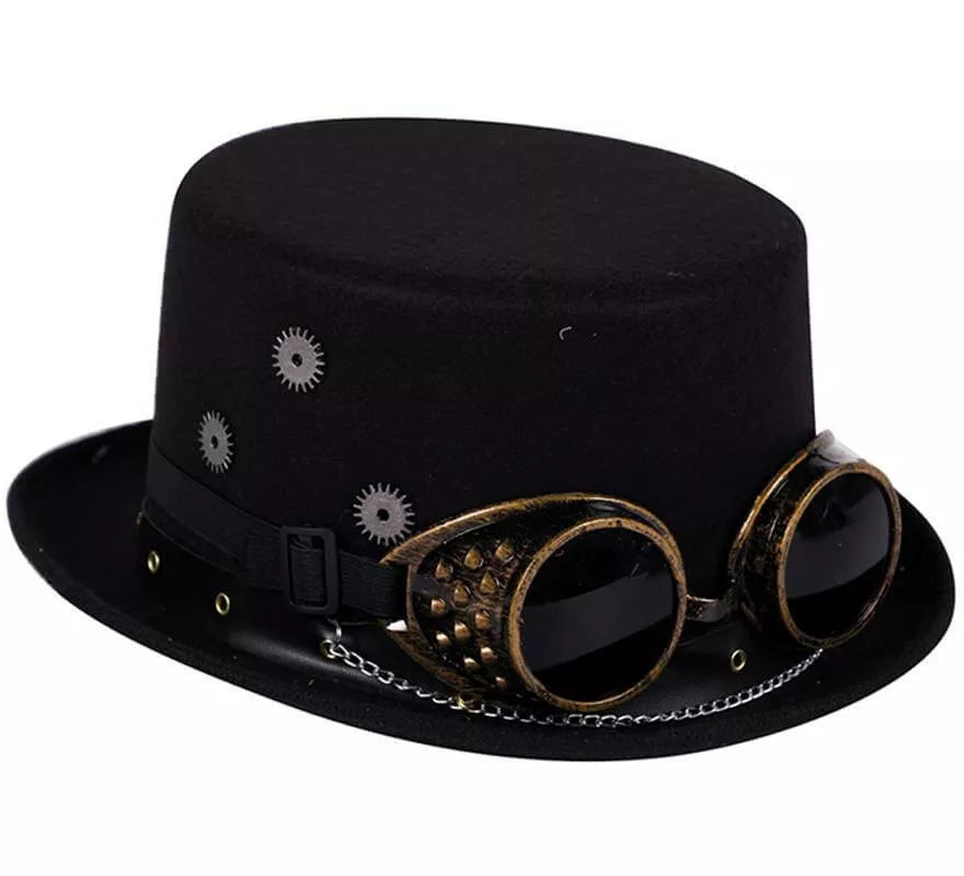 Translation missing: pt-PT.Chistera de Steampunk con gafas