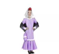 Fato de Chulapa Lilás para menina e bebê
