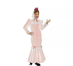 Fato de Chulapa ou Madrileña branco para menina