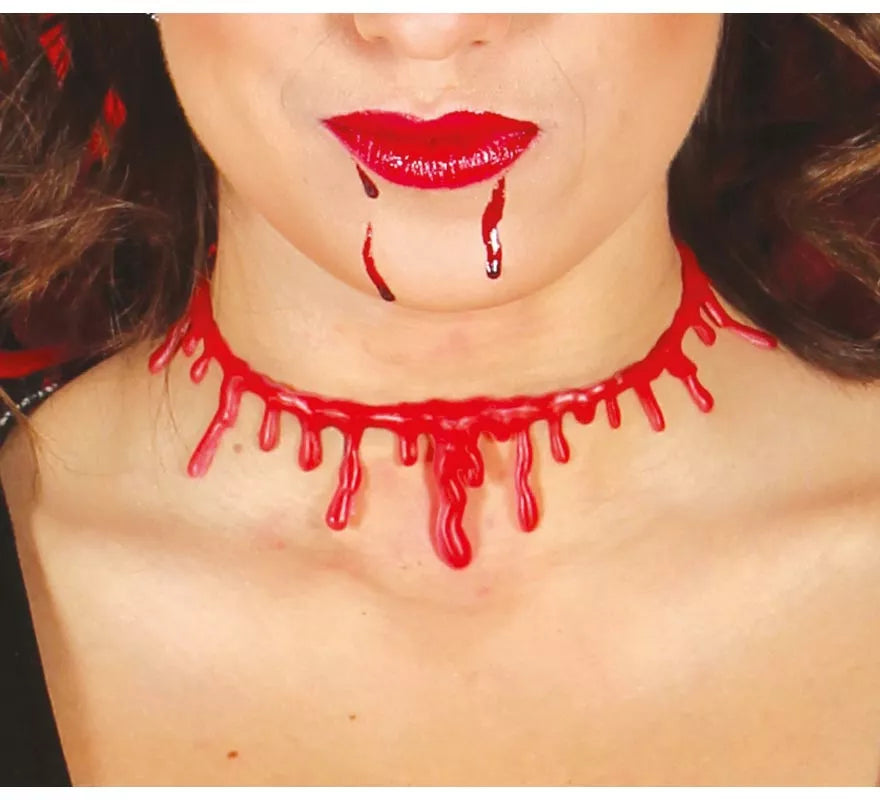 Cicatriz de corte en el cuello