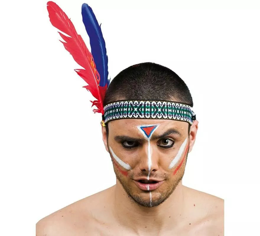 Translation missing: pt-PT.Cinta de Indio con 2 Plumas