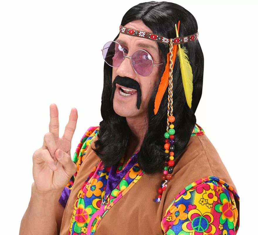 Translation missing: pt-PT.Cinta Hippie con Perlas y Plumas