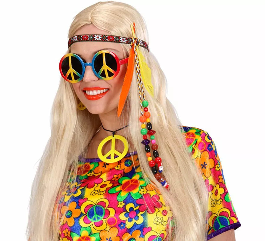 Translation missing: pt-PT.Cinta Hippie con Perlas y Plumas