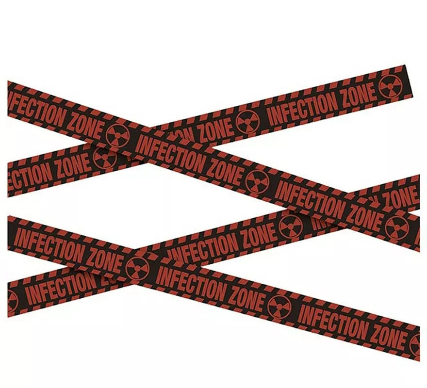Translation missing: pt-PT."Cinta ""Infection Zone"" de 6 mts"