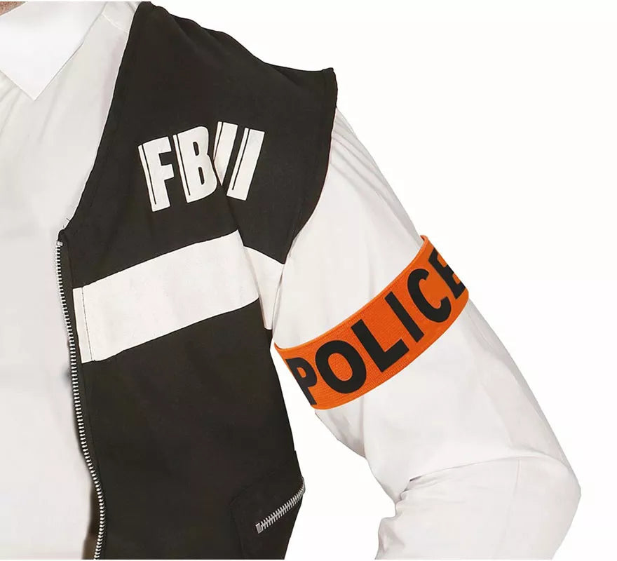 Cinta Naranja de Policía para el Brazo