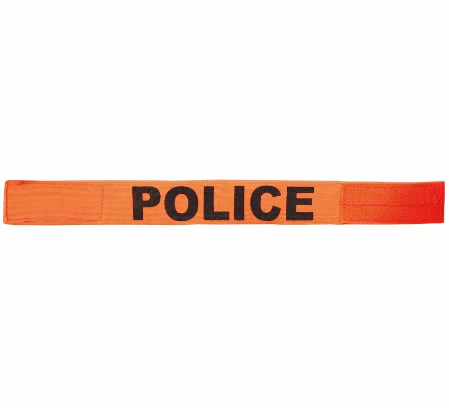 Cinta Naranja de Policía para el Brazo