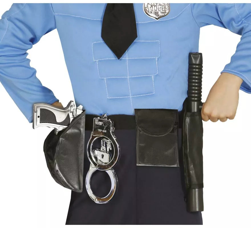 Translation missing: pt-PT.Cinturón de Policía infantil 4 piezas