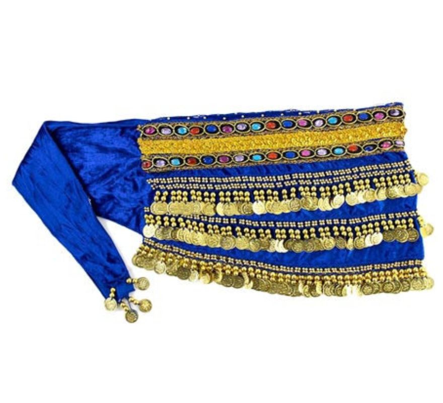 Translation missing: pt-PT.Cinturón Pañuelo de Danza Oriental en varios colores para mujer