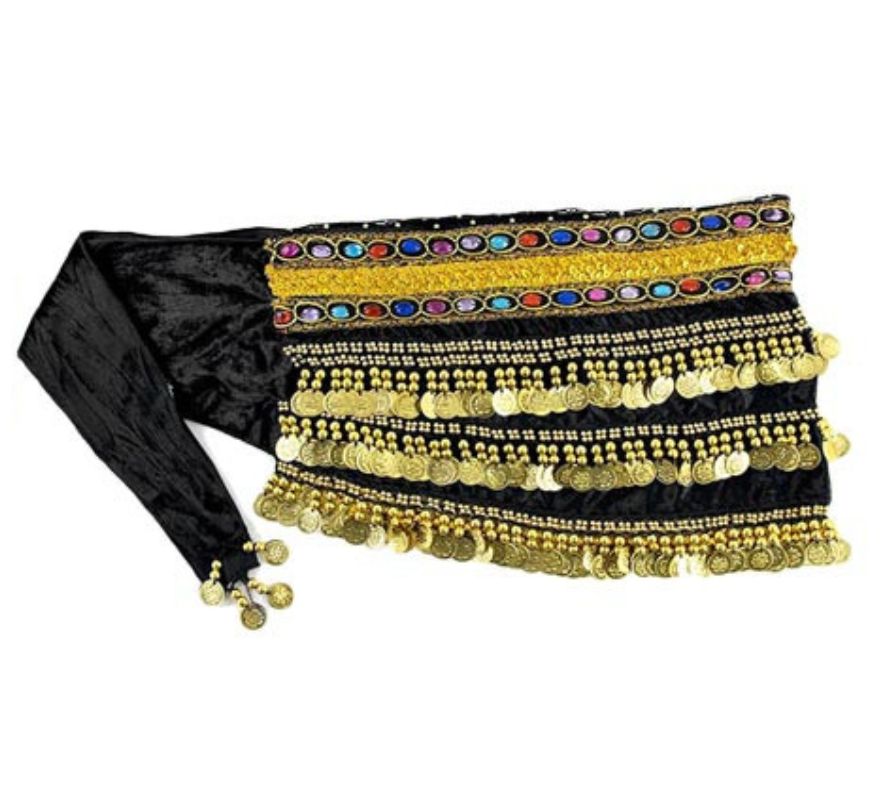 Translation missing: pt-PT.Cinturón Pañuelo de Danza Oriental en varios colores para mujer