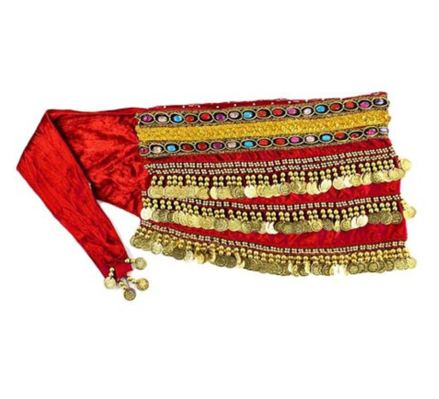 Translation missing: pt-PT.Cinturón Pañuelo de Danza Oriental en varios colores para mujer
