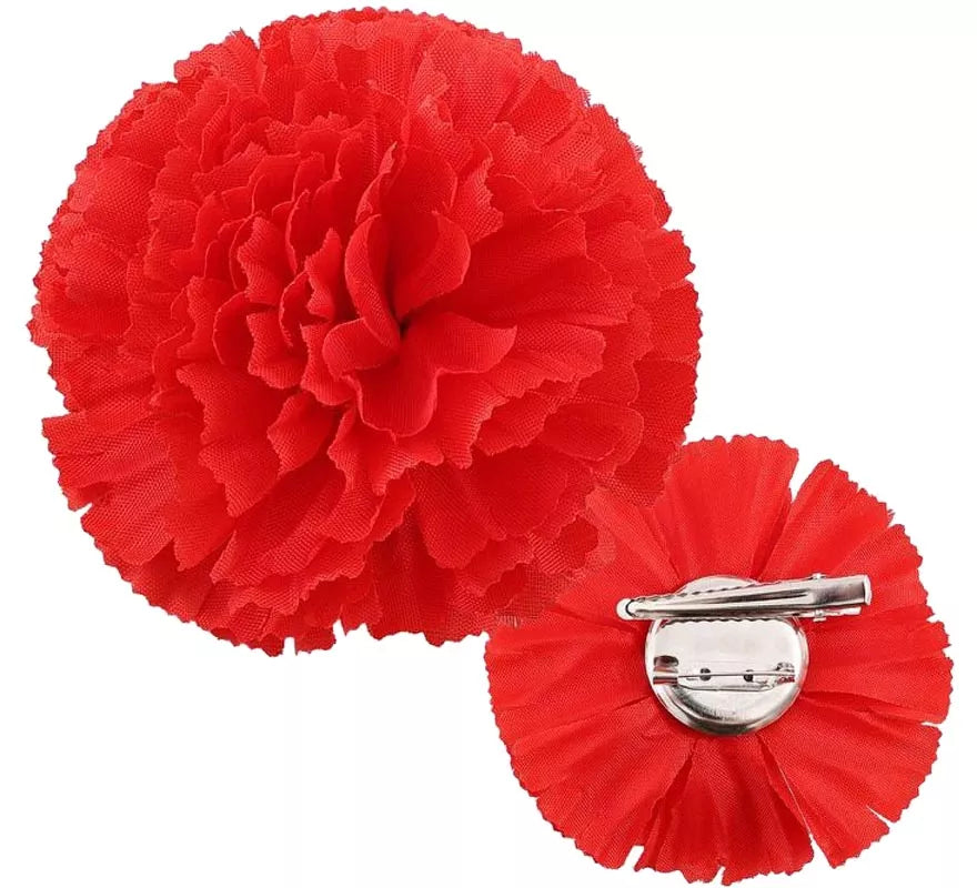 Translation missing: pt-PT.Clavel de Sevillana o Chulapa de 8 cm con Pinza en varios colores