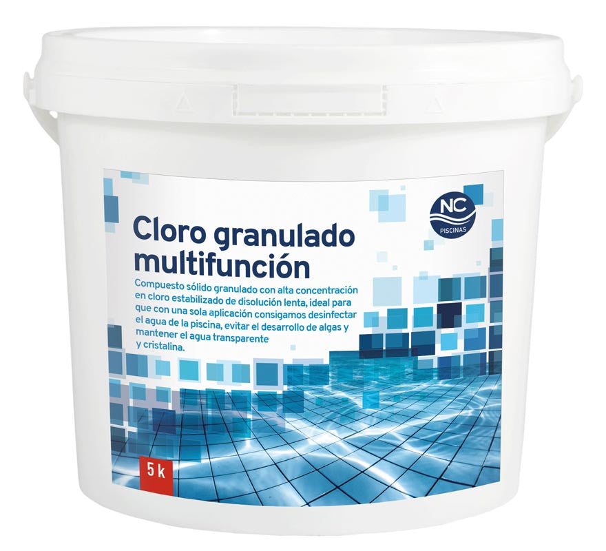 Translation missing: pt-PT.Cloro Granulado Multifunción - 5Kg