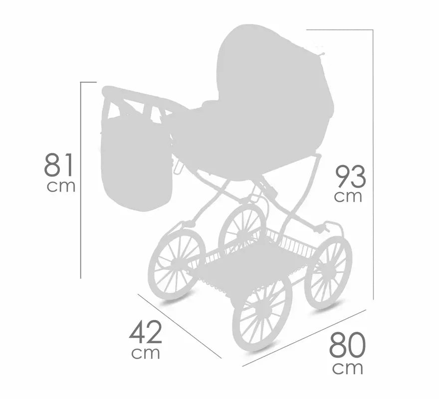Translation missing: pt-PT.Coche de Muñecas de hasta 48 cm Plegable
