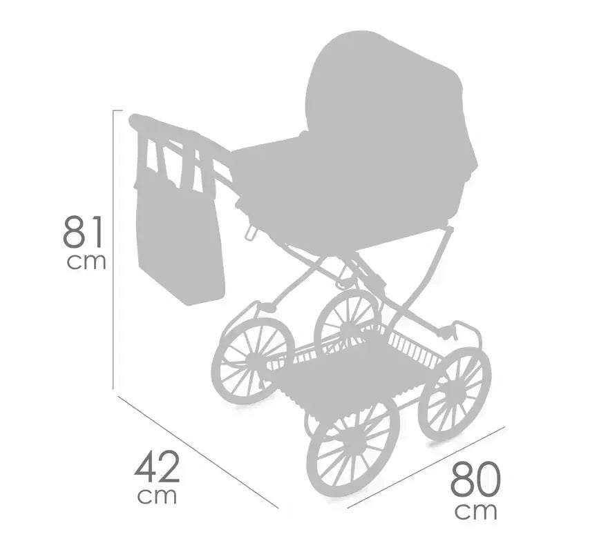 Translation missing: pt-PT.Coche de Muñecas de hasta 48 cm Plegable