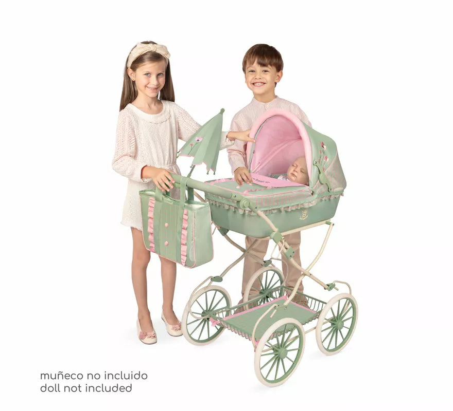 Translation missing: pt-PT.Coche de Muñecas de hasta 48 cm Plegable con Sombrilla y Bolso