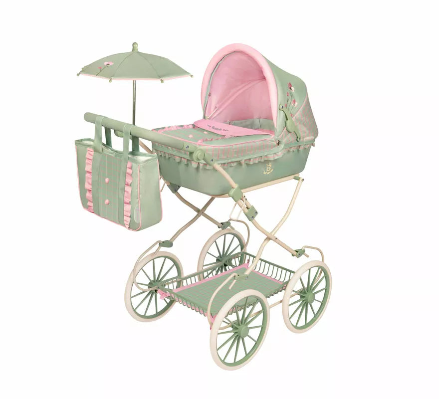 Translation missing: pt-PT.Coche de Muñecas de hasta 48 cm Plegable con Sombrilla y Bolso