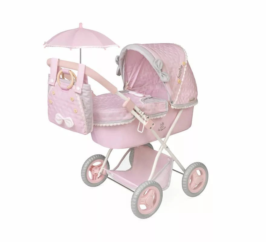 Translation missing: pt-PT.Coche de Muñecas de hasta 48 cm Plegable con Sombrilla y Bolso