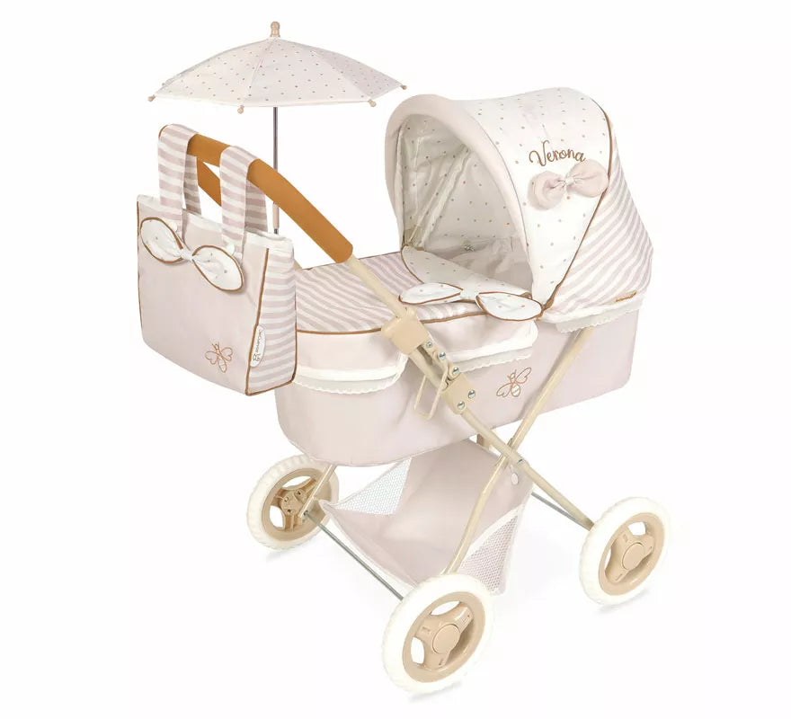 Translation missing: pt-PT.Coche de Muñecas de hasta 48 cm Plegable con Sombrilla y Bolso