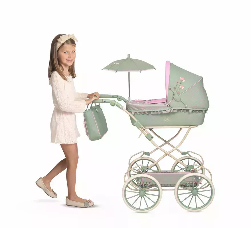 Translation missing: pt-PT.Coche de Muñecas de hasta 48 cm Plegable con Sombrilla y Bolso