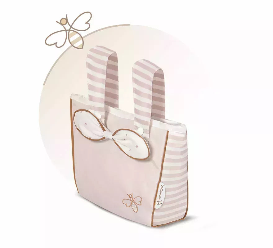 Coche de Muñecas de hasta 48 cm Plegable con Sombrilla y Bolso