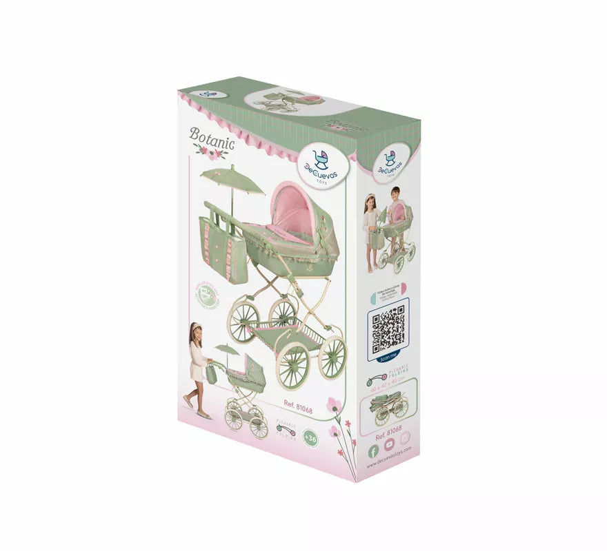 Translation missing: pt-PT.Coche de Muñecas de hasta 48 cm Plegable con Sombrilla y Bolso