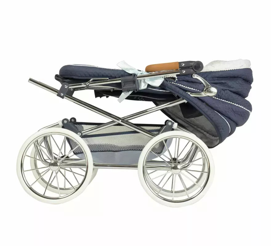 Translation missing: pt-PT.Coche de Reborn de hasta 55 cm Plegable con Sombrilla y Bolso