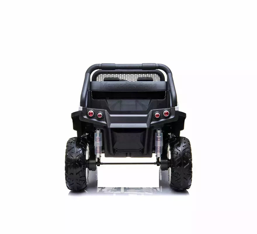 Translation missing: pt-PT.Coche Eléctrico Infantil Mercedes Benz Unimog blanco 12V