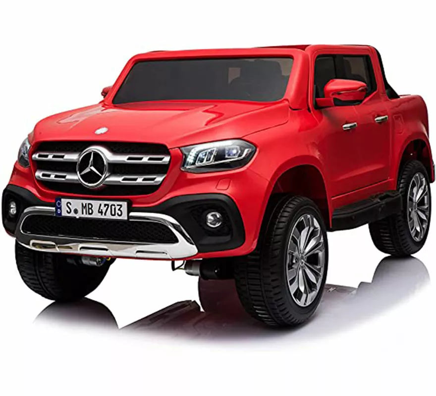Translation missing: pt-PT.Coche Eléctrico Infantil Mercedes Benz X Class Pick Up rojo12V