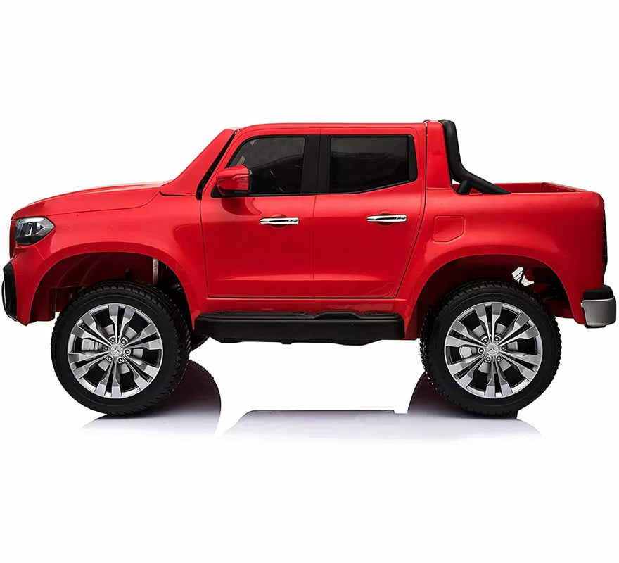 Translation missing: pt-PT.Coche Eléctrico Infantil Mercedes Benz X Class Pick Up rojo12V