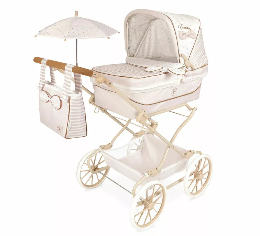 Translation missing: pt-PT.Coche Reborn de hasta 55 cm Plegable con Sombrilla y Bolso