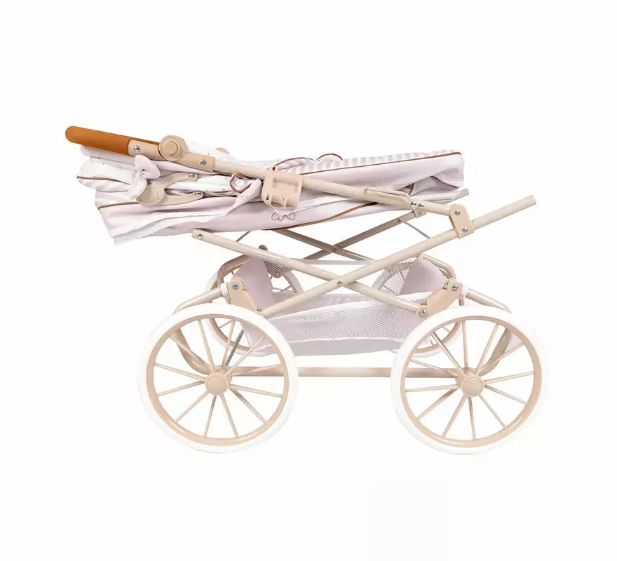 Coche Reborn de hasta 55 cm Plegable con Sombrilla y Bolso