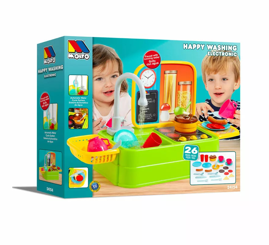Cocinita Fregadero con Accesorios y Grifo Real