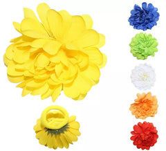 Elástico Flor Dalia em várias cores para Flamencas e Chulapas