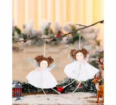 Conjunto de pingentes de anjo de 15 cm