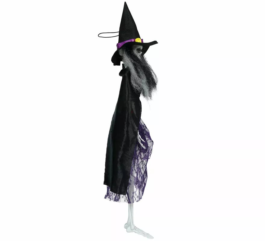 Colgante Bruja Esqueleto con Vestido de 47 cm