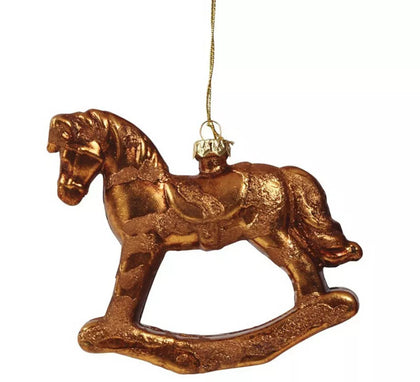 Colgante Caballito de Oro de 15 cms