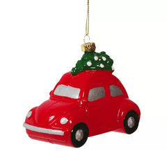 Pingente Carro Vermelho de 10 cms