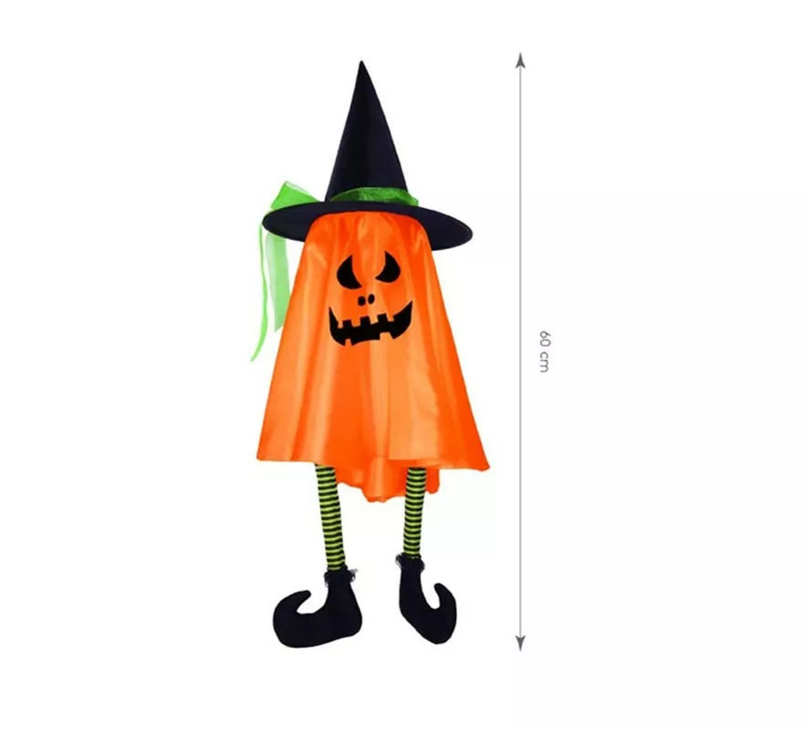 Translation missing: pt-PT.Colgante de Bruja Calabaza de 60 cm